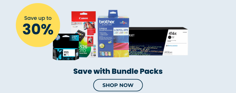 Save up to 30% on bundle packs