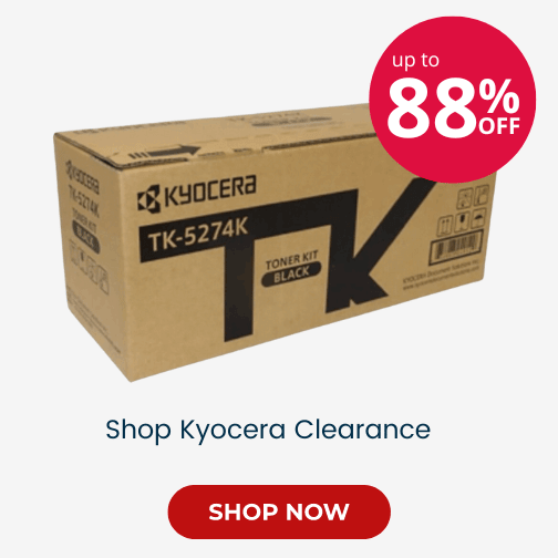 Up to 88% off Kyocera cartridges