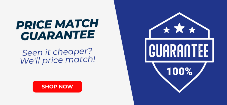 Seen it cheaper? We'll price match!